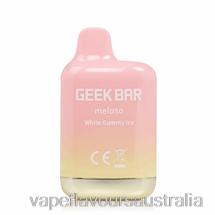 Vape Australia Geek Bar Meloso MINI 1500 Disposable White Gummy Ice